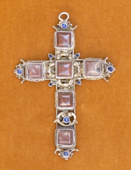 Brustkreuz von Kardinal König - Geschenk von Papst Johannes XXIII., kurz vor dessen Tod am 3. Juni 1963