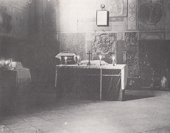 'Volksaltar' in der Rosenkranzkapelle des St. Pöltner Doms