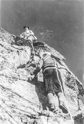 Kardinal König als Bergsteiger