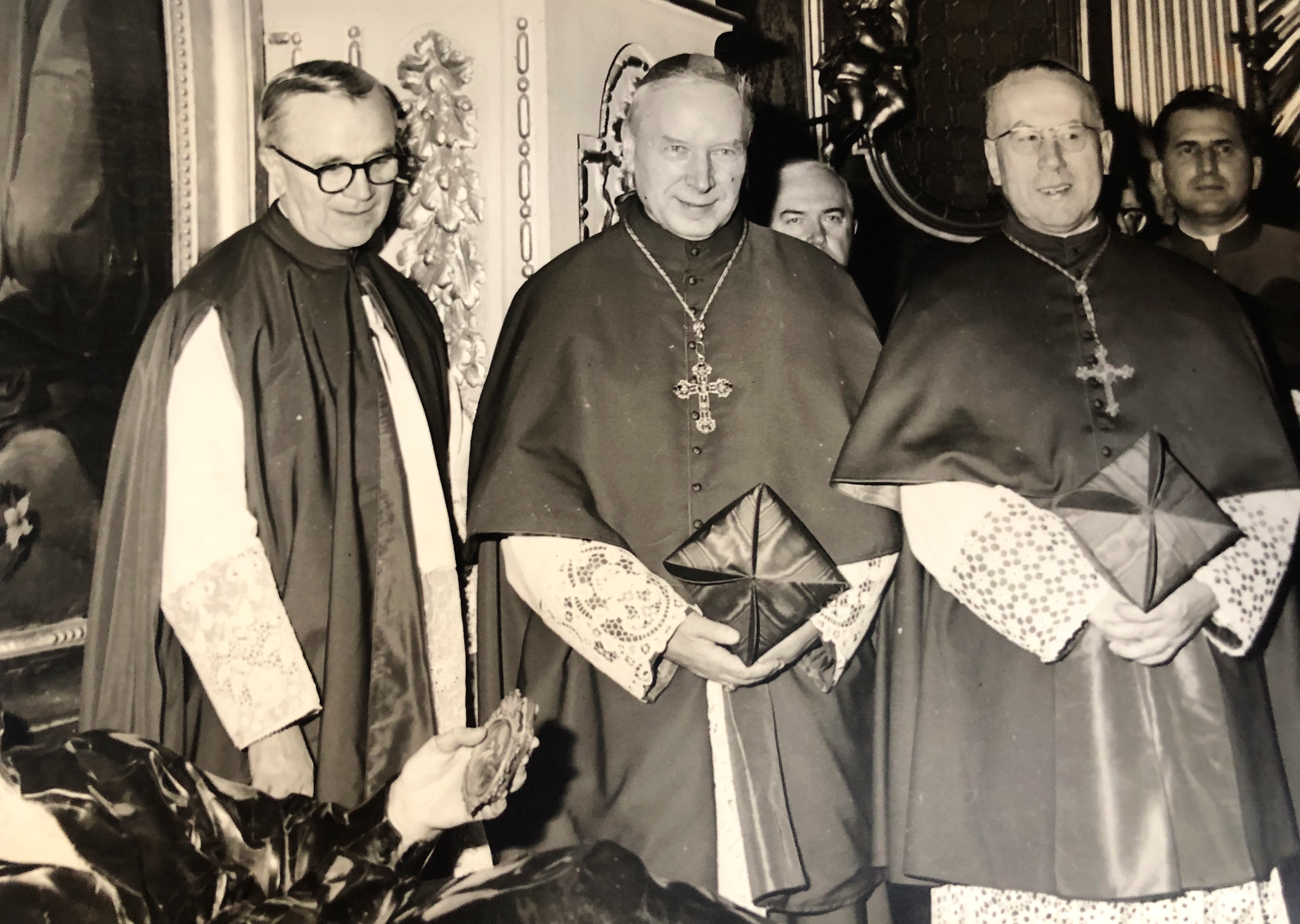 Kardinal König und Kardinal Wyszynski