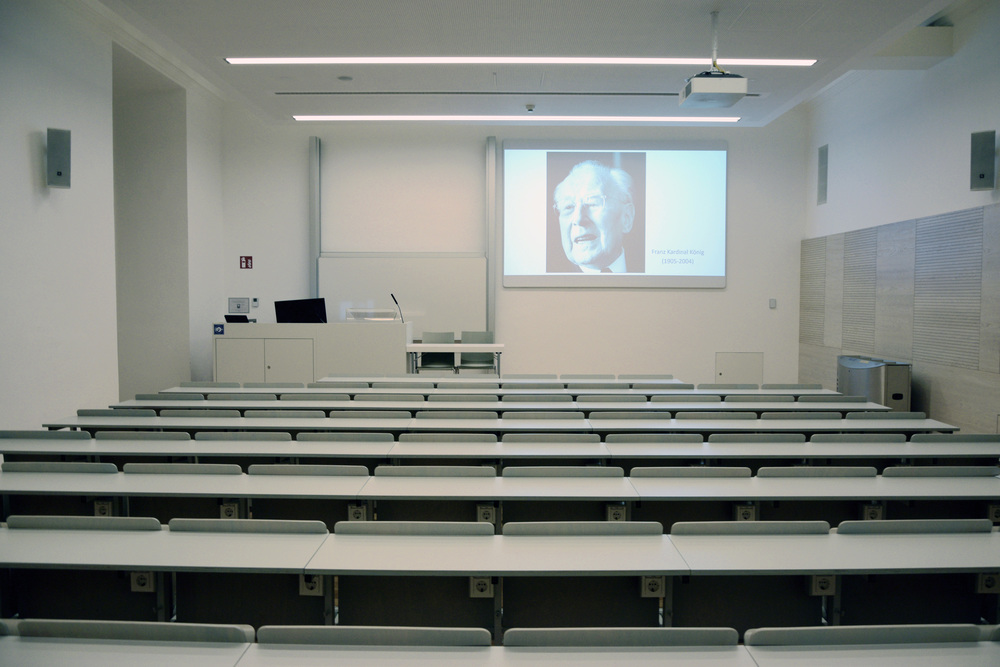 Ein Blick in den neuen Franz-König-Saal